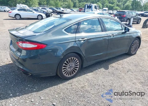 2015 Ford Fusion Titanium z USA, uszkodzony, nr VIN 3FA6P0K95FR238278